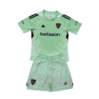 Camisola Boca Juniors Goleiro 2025 Crianca Verde