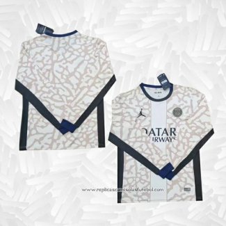 Camisola 4º Paris Saint-Germain 2023-2024 Manga Comprida