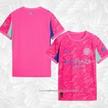 Camisola Manchester City Goleiro 2025-2026 Rosa