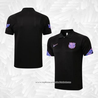 Camisola Polo del Barcelona 2022-2023 Preto