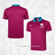 Camisola Polo del Paris Saint-Germain 2024-2025 Purpura