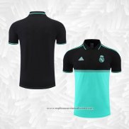 Camisola Polo del Real Madrid 2022-2023 Preto y Verde