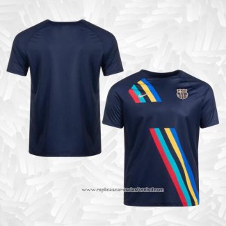 Camisola Pre Match del Barcelona 2022 Azul