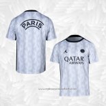 Camisola Pre Match del Paris Saint-Germain 2025-2026 Cinza