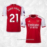 Camisola 1º Arsenal Jogador Fabio Vieira 2023-2024