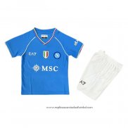 Camisola 1º Naples 2023-2024 Crianca