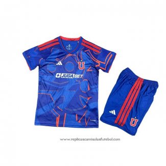 Camisola 1º Universidad de Chile 2026 Crianca