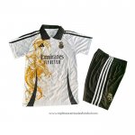 Camisola Real Madrid Dragon 2025-2026 Crianca Branco