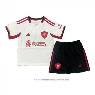 Camisola 2º Liverpool 2025-2026 Crianca