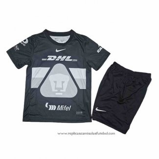 Camisola 2º Pumas UNAM Goleiro 2025-2026 Crianca