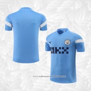 Camisola de Treinamento Manchester City 2022-2023 Azul