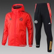 Chandal de Corta-vento do Bayern de Munique 2024-2025 Vermelho