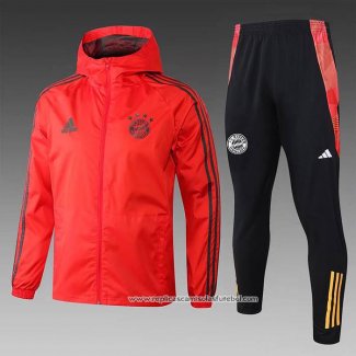Chandal de Corta-vento do Bayern de Munique 2024-2025 Vermelho