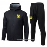 Chandal de Corta-vento do Dortmund 2025-2026 Preto