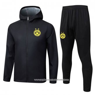 Chandal de Corta-vento do Dortmund 2025-2026 Preto