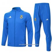 Chandal de Corta-vento do Real Madrid 2026-2027 Azul