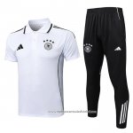 Conjunto Polo del Alemanha 2025-2026 Branco
