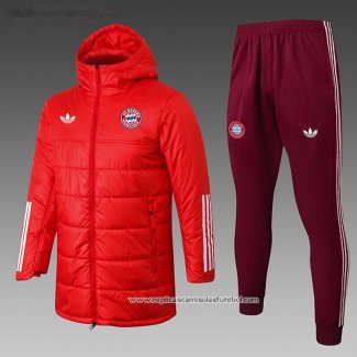 Conjunto de Agasalho Bayern de Munique 2025-2026 Vermelho