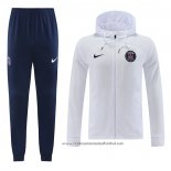 Fato de Treino Hoodie Paris Saint-Germain 2022-2023 Branco