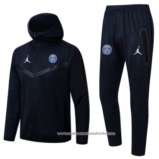 Fato de Treino Hoodie Paris Saint-Germain 2022-2023 Azul