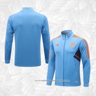 Jaqueta Manchester United 2022-2023 Azul