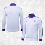 Jaqueta Real Madrid 2024-2025 Branco Purpura