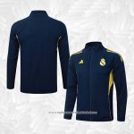 Jaqueta Real Madrid 2025-2026 Amarelo Azul