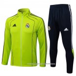 Jaqueta de Treinamento Real Madrid 2025-2026 Crianca Verde