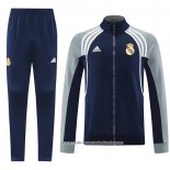 Jaqueta de Treinamento Real Madrid 2025-2026 Preto Cinza