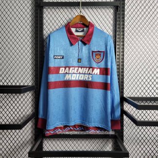 Retro Camisola 2º West Ham 1995-1997 Manga Comprida