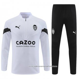 Sueter de Treinamento Valencia 2022-2023 Branco