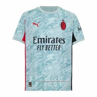 Camisola AC Milao Goleiro 2025-2026 Azul