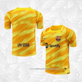 Camisola Barcelona Goleiro 2023-2024 Amarelo