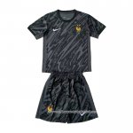 Camisola Franca Goleiro 2024 Crianca Preto