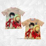 Camisola Japao Anime Luffy 2025-2026 Laranja Tailandia