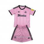 Camisola Newcastle United Goleiro 2025-2026 Crianca Rosa
