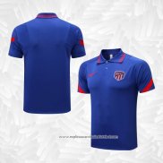 Camisola Polo del Atletico Madrid 2022-2023 Azul