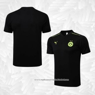 Camisola Polo del Dortmund 2022-2023 Preto