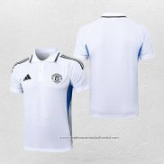 Camisola Polo del Manchester United 2025-2026 Branco