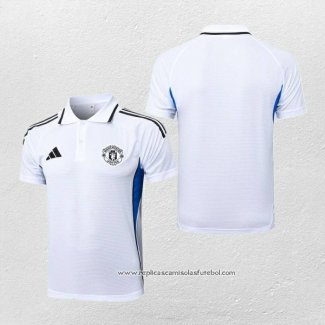 Camisola Polo del Manchester United 2025-2026 Branco
