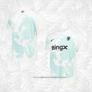 Camisola Pre Match del Chelsea 2025-2026 Branco Verde