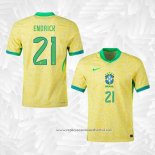 Camisola 1º Brasil Jogador Endrick 2024