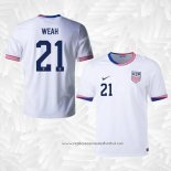 Camisola 1º Estados Unidos Jogador Weah 2024