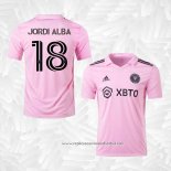 Camisola 1º Inter Miami Jogador Jordi Alba 2023