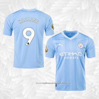 Camisola 1º Manchester City Jogador Haaland 2023-2024