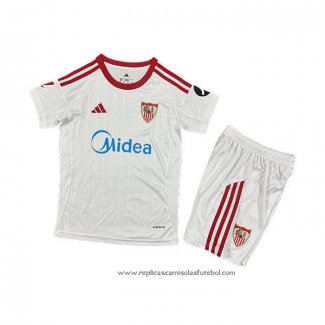Camisola 1º Sevilha 2025-2026 Crianca