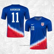 Camisola 2º Estados Unidos Jogador AAronson 2024