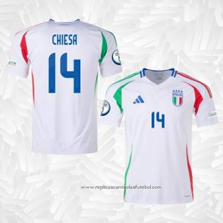 Camisola 2º Italia Jogador Chiesa 2024-2025