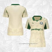 Camisola 2º Palmeiras 2025 Mulher Amarelo