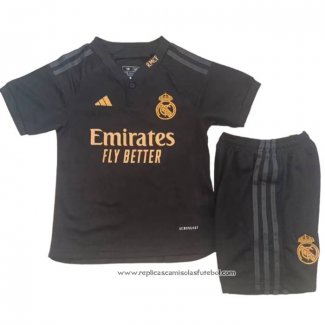 Camisola 3º Real Madrid 2023-2024 Crianca